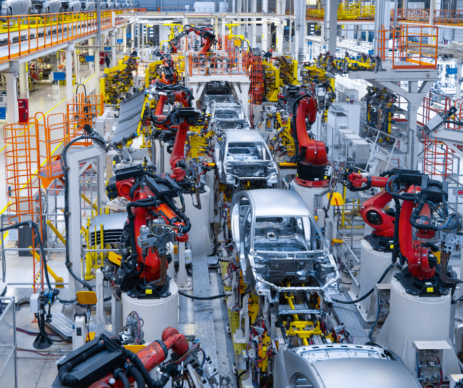 Bramy szybkobieżne dla przemysłu motoryzacyjnego.